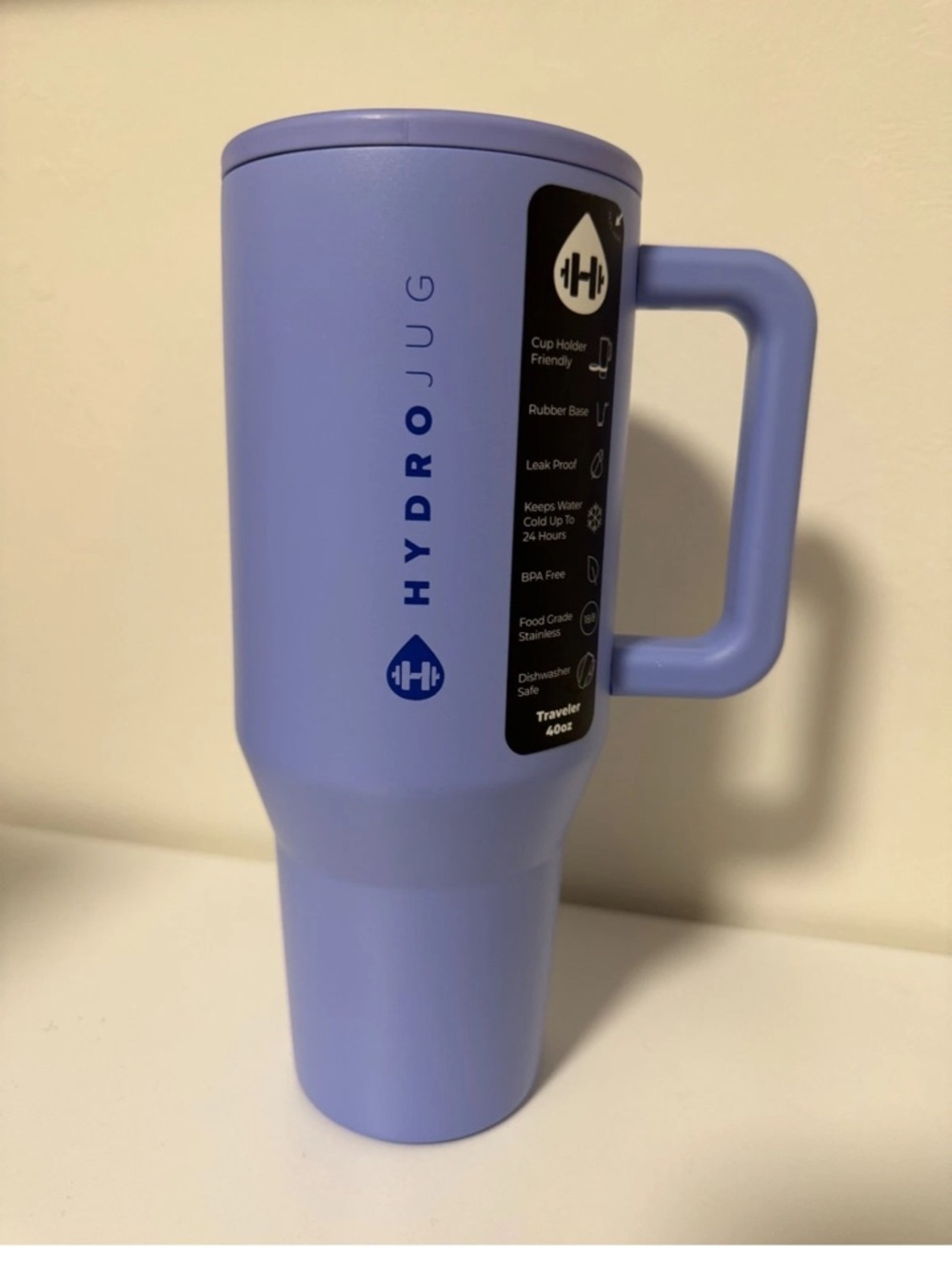 HydroJug 40oz Periwinkle BNWT